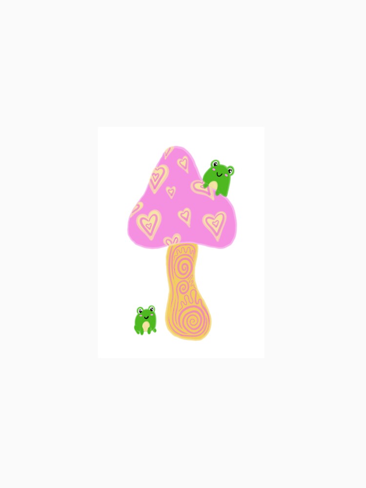 Frogs on Mushroom by Annasart55