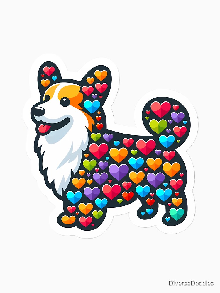 Corgi Love by DiverseDoodles