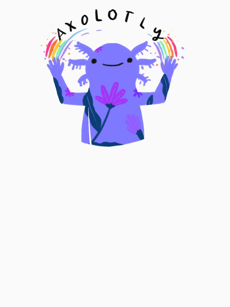 I Axolotly love my Purple Axolotl by like-butter
