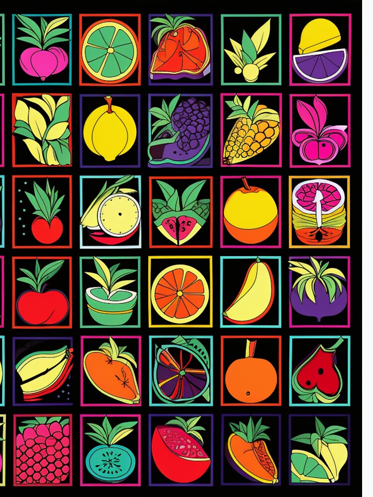 Fruit in squares by PawelNature