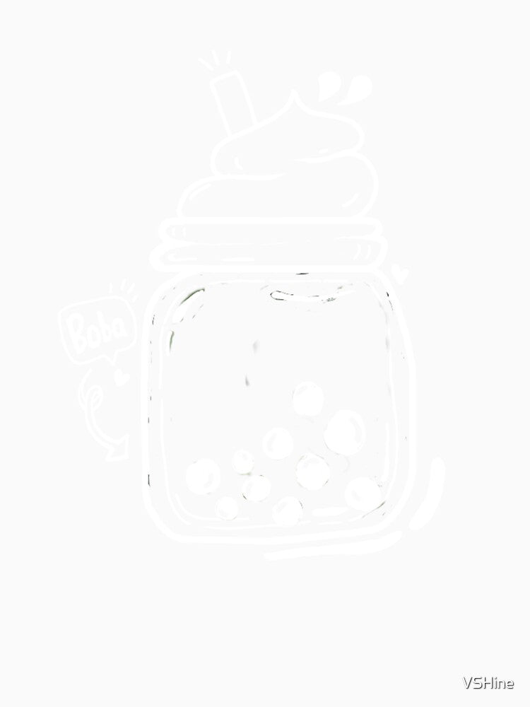 Cute boba doodle by VSHine