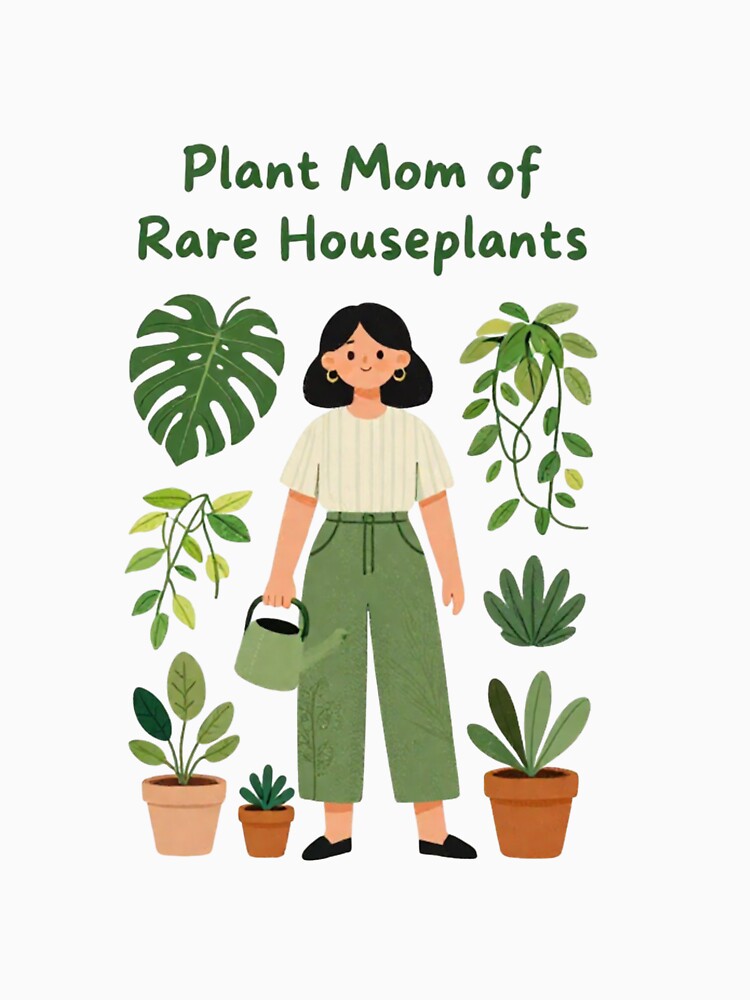 Plant Mom of Rare Houseplants Crazy Plant Lady Monsteras Philodendron by NeonSketch Lab