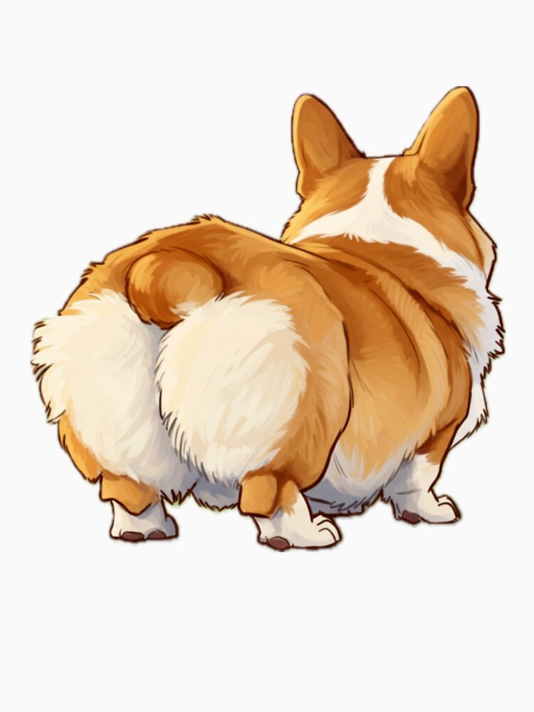 Corgi butt by Corgi Headquarters