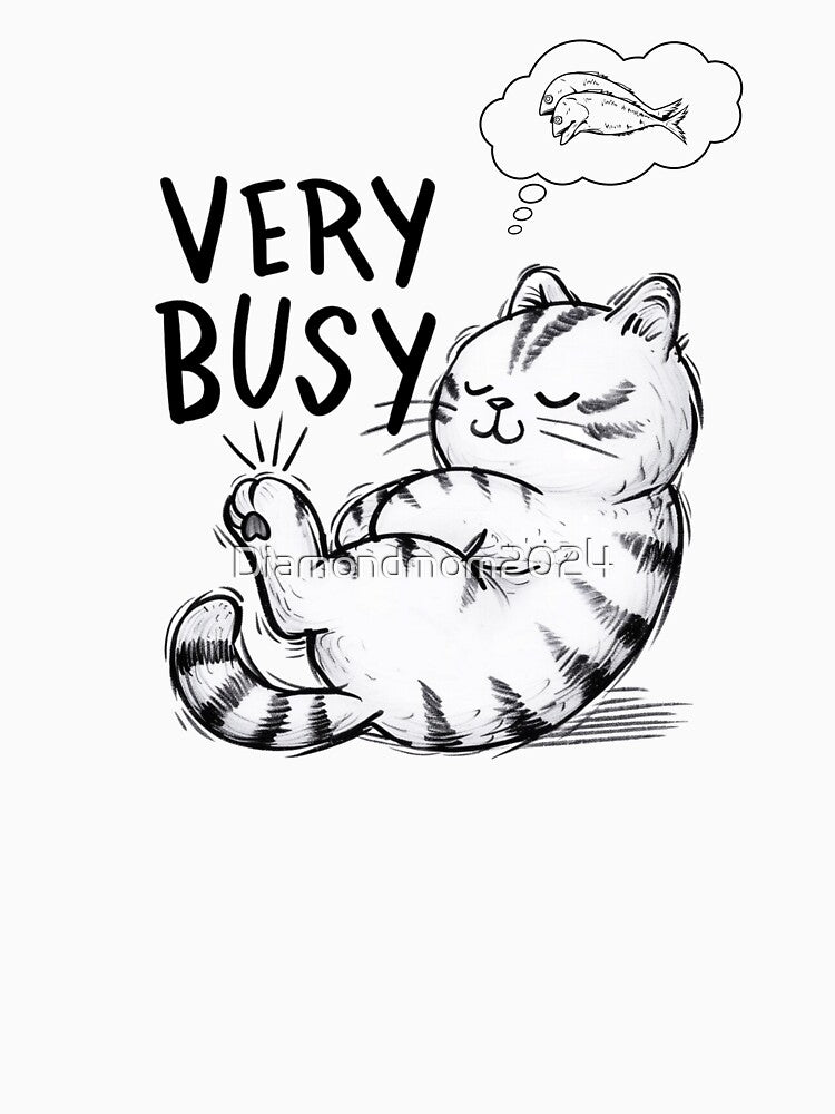 Lazy Street  Cat and His Dream. by Diamondmom2024