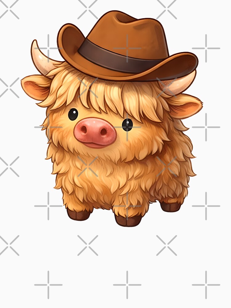 Highland with Cowboy Hat by Classiccustoms