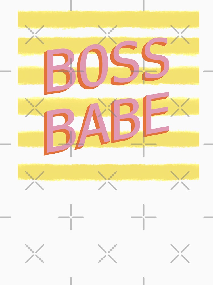 Boss Babe Cool Lady Boss Small Business by Hola Ilustra