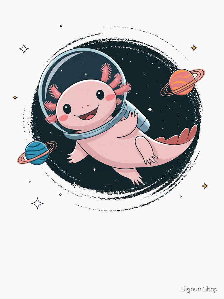 Astronaut Axolotl by SignumShop