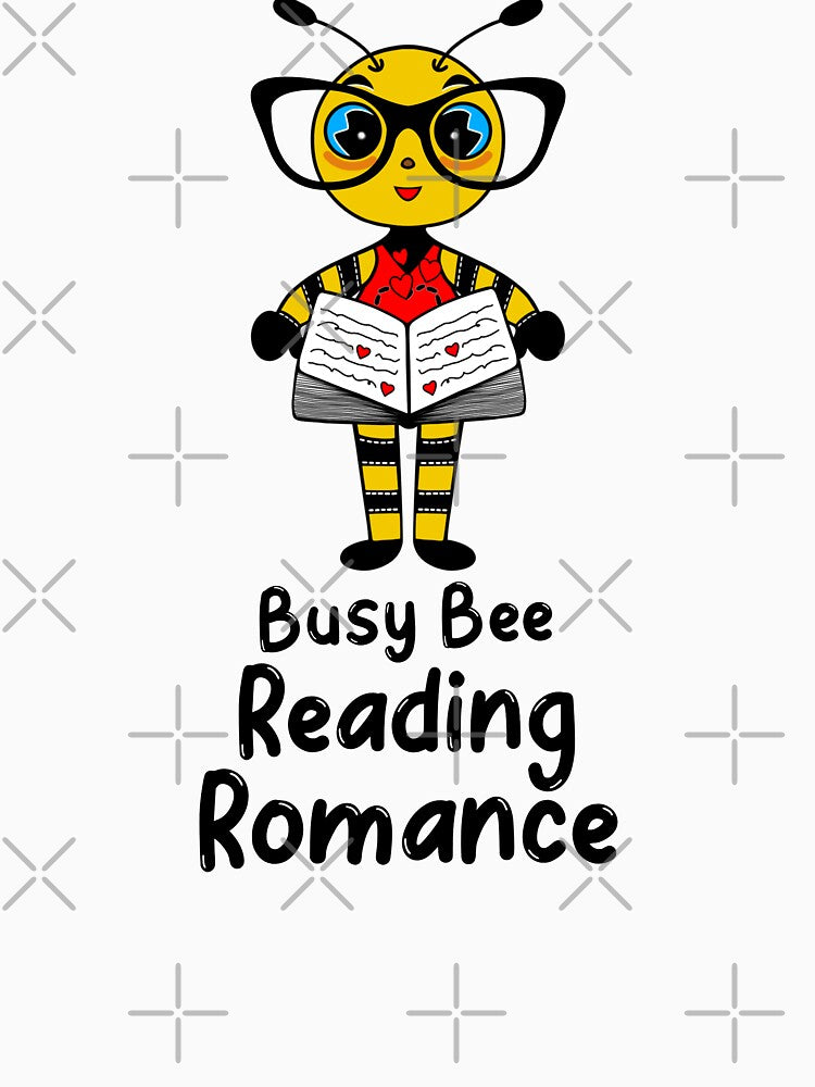 Busy Bee Reading Romance Books by Sartoris Art