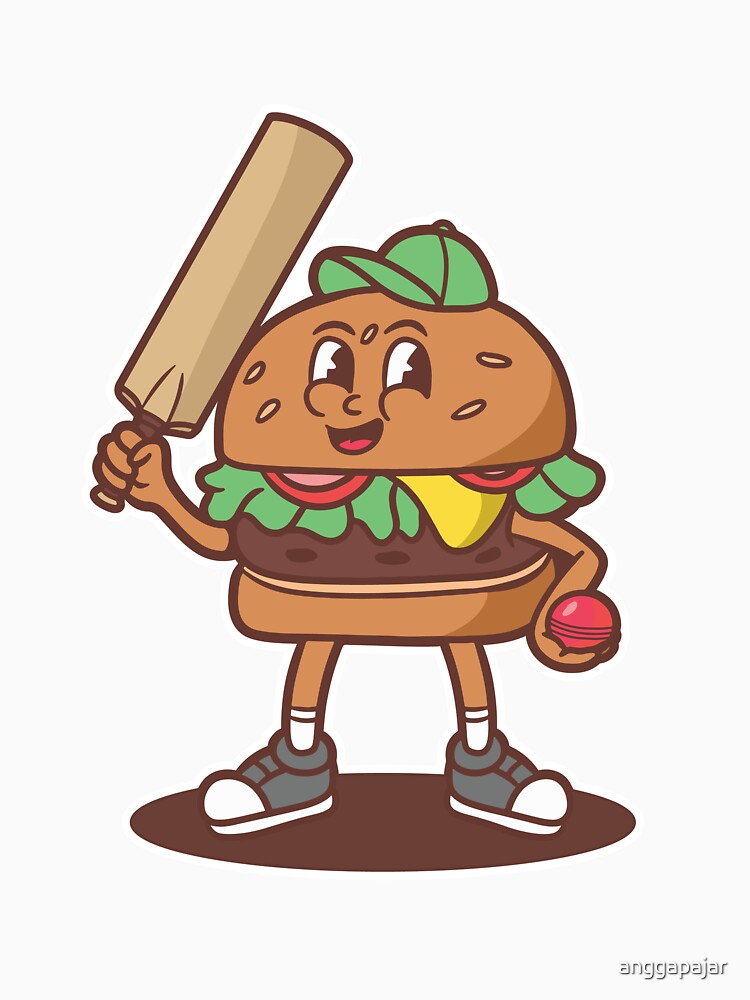 burger cricket by anggapajar