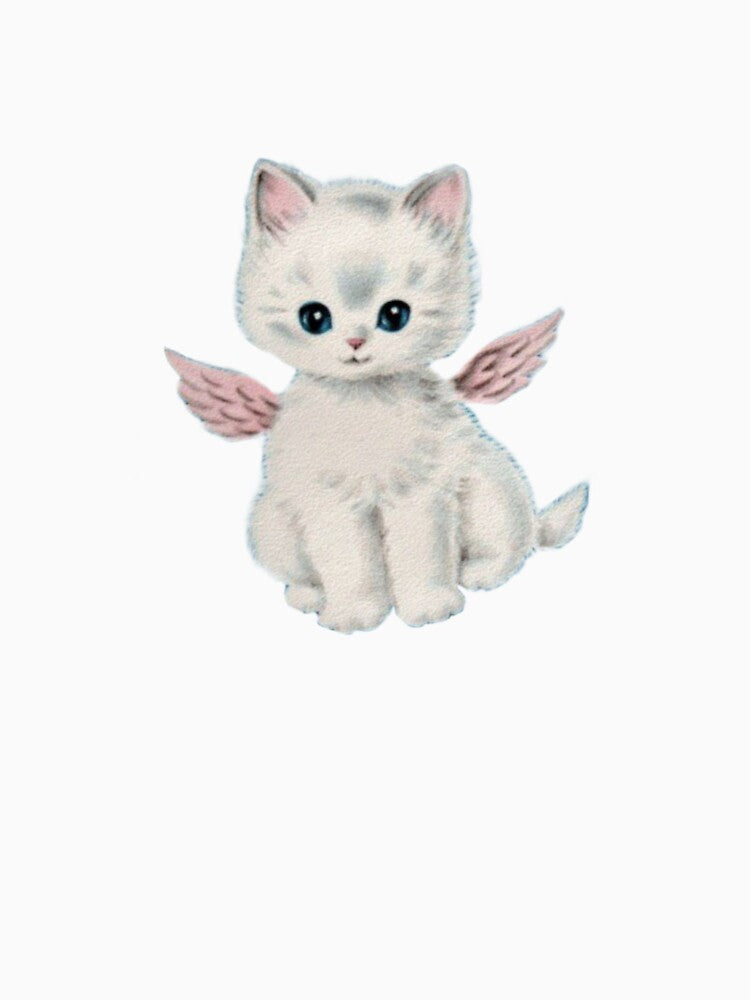 Coquette angel cat by Pixiedrop