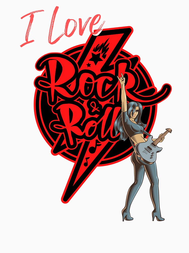 I Love Rock & Roll - Red, Dark by Mean-Musician