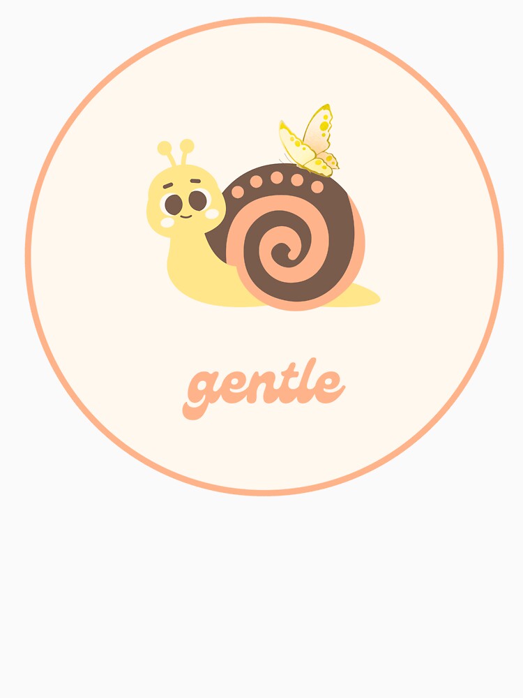 Cute Snail and Butterfly Nature Design – Gentle Woodland Animals by Sunny Nest