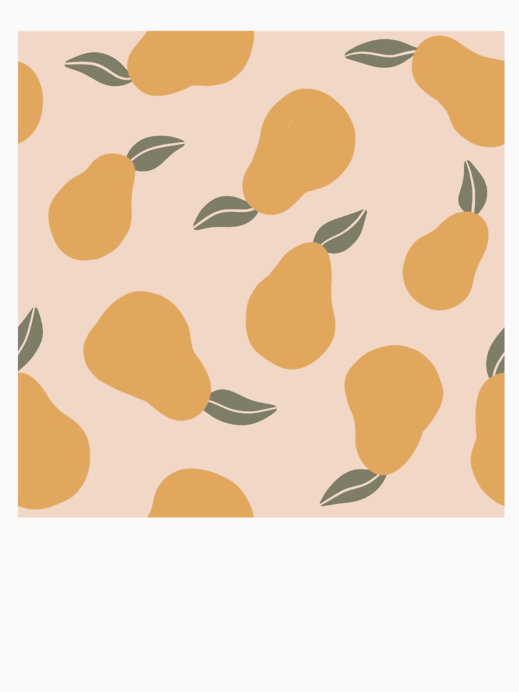 Retro pears - seamless pattern by Smetankinaart