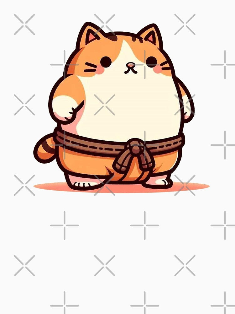 Cat Sumo Wrestler (Sumeow) by Vkinsify