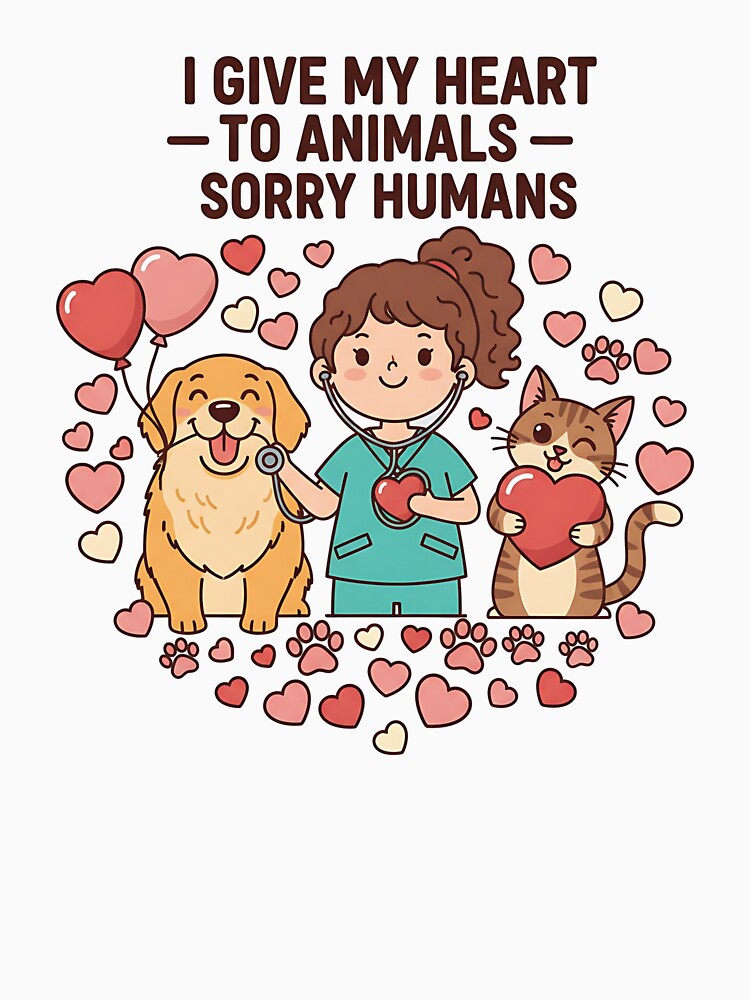 Veterinary Technician Love Shirt – Funny Pet Clinic Tee by Muzgle
