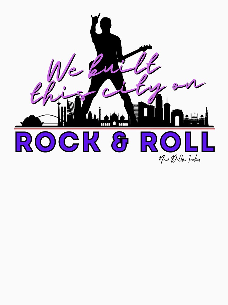 We Built this City - New Delhi, Purple by Mean-Musician