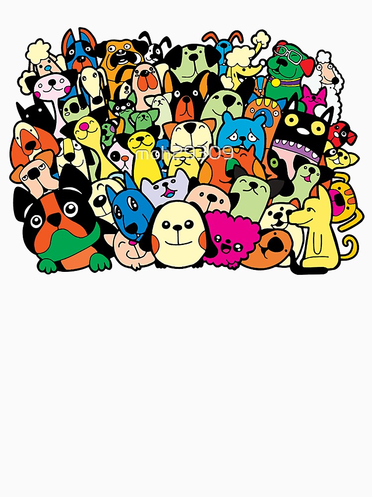 Doodle dogs and cats group by IvyAndOlivee