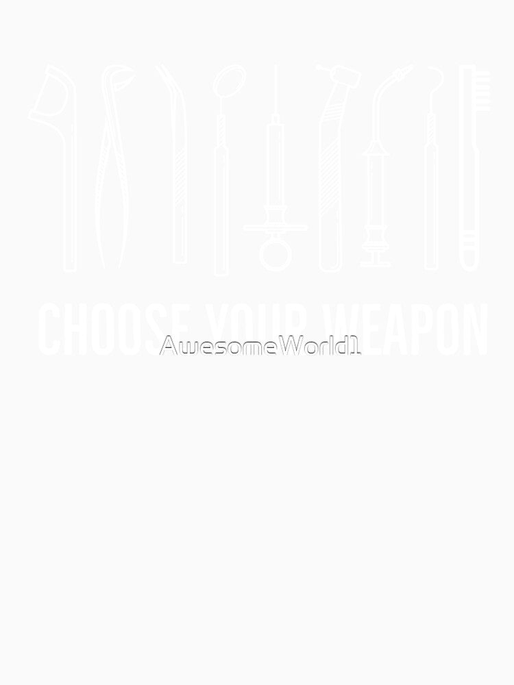 Choose Your Weapon by AwesomeWorld1