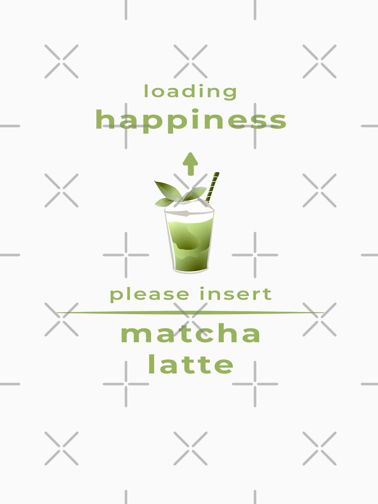 Loading Happiness Matcha Funny Gamer Meme Tea Gift by unique art and design
