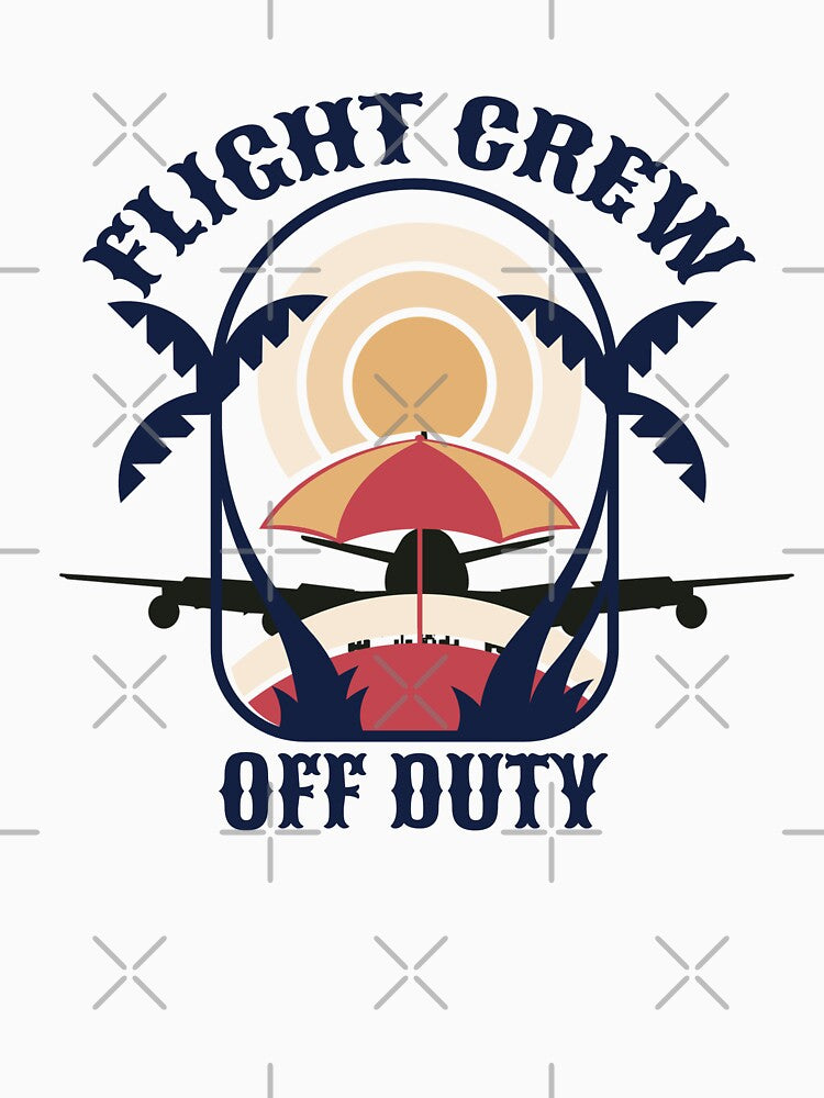 Flight Crew OFF DUTY  - Captain Pilot First Officer Flight Attendant Cabin Crew by AviationArtists