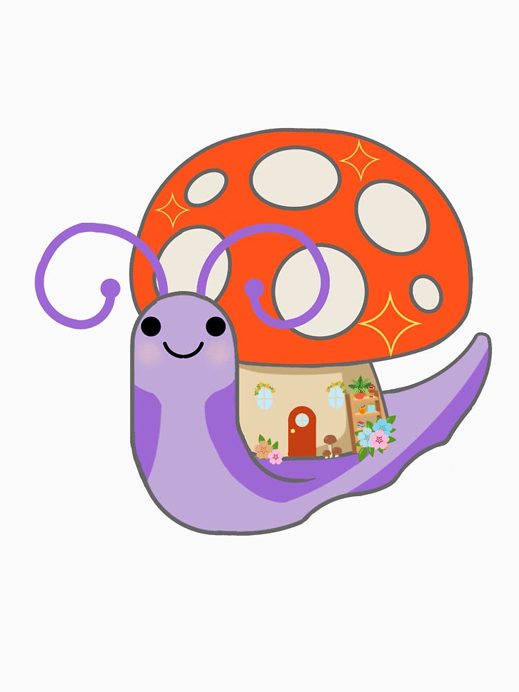 Whimsical Snail Cottage by charliebarly