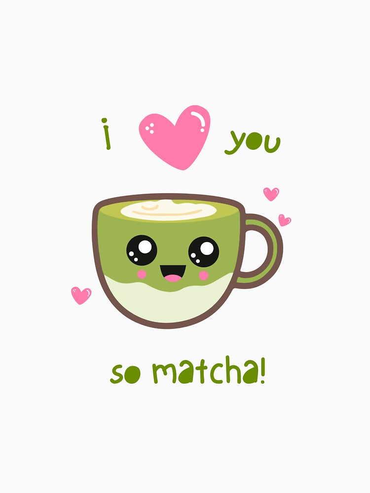I Love You So Matcha Sticker | Cute Matcha Couple Pun Gift by suh shop