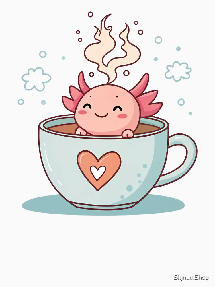 Axolotl Coffee Break by SignumShop