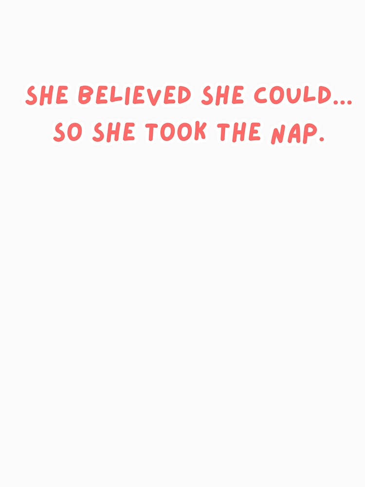 She Believed She Could... So She Took the Nap | Rest Is Resistance Design by The Sticker Cove