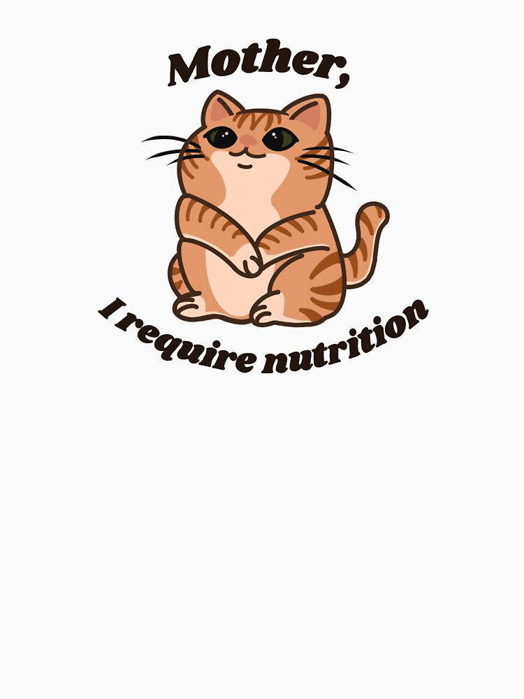 Mother, I require nutrition Orange cat by kylie-kd