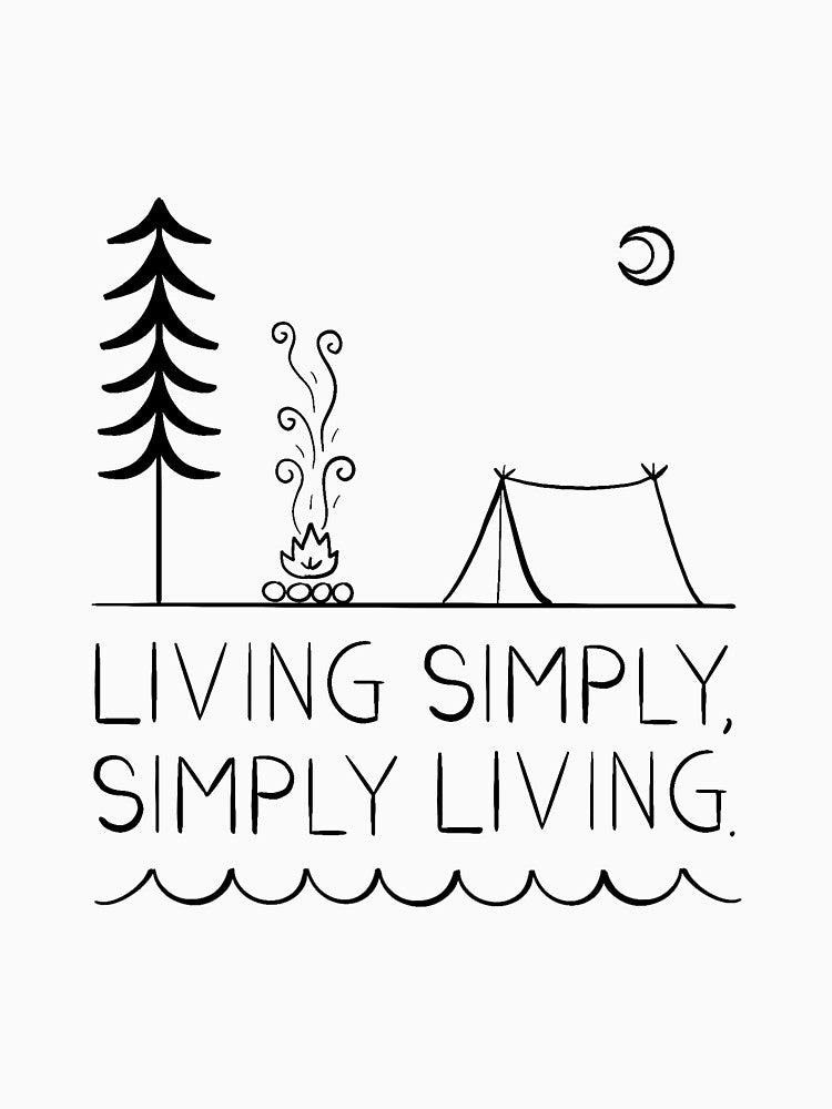 Digital Nomad: Living simply, simply living design by ChriseryMerch