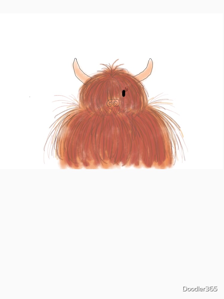 Highland Cow by Doodler365