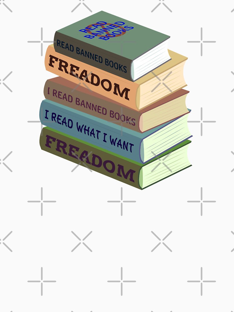 I Read Banned Books Freadom Reader I Read What I Want by BCreative4U