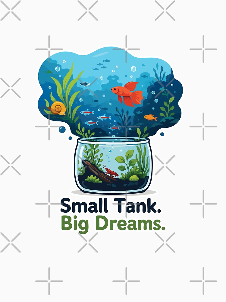 Small Tank Big Dreams Nano Aquarium by SimplePoDesign