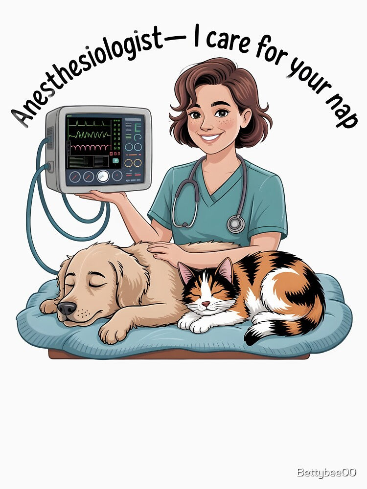 Vet life - Anesthesiologist - I care for your nap by Bettybee00