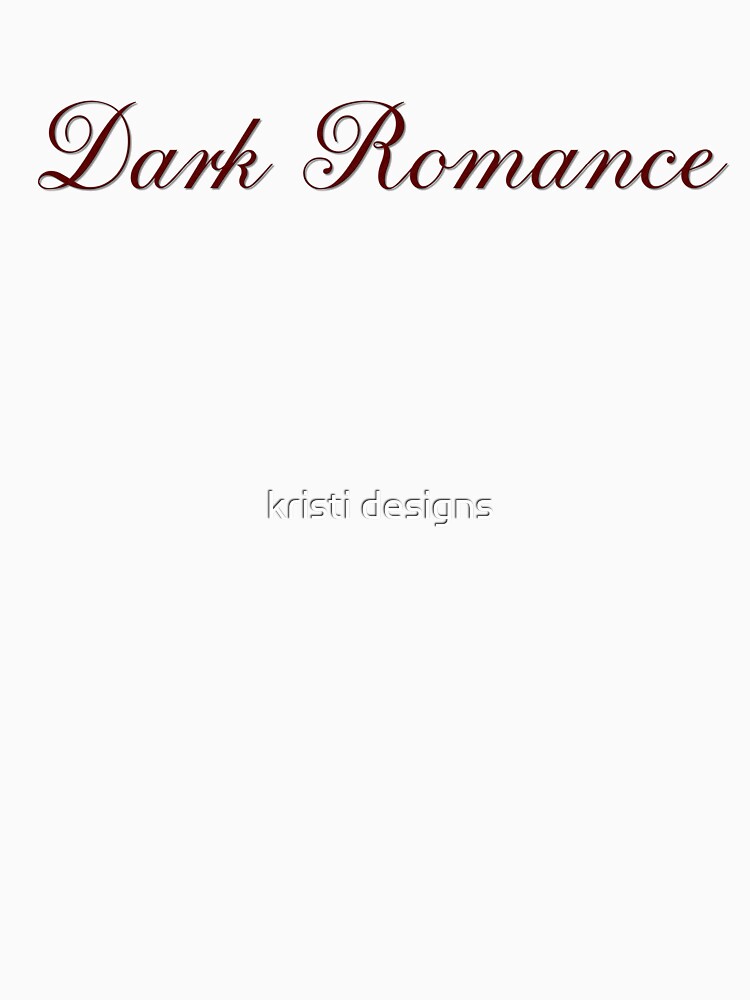 dark romance / bookish by kristi designs