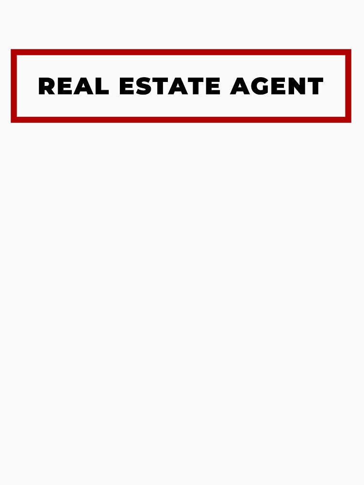 Real Estate Agent with red frame by SVPOD