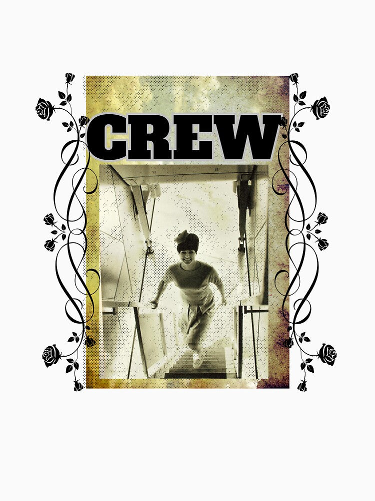 Vintage Flight Crew woman flight attendant by Lorialyea
