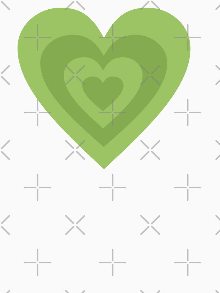 Matcha green heart by Cosmic Detour