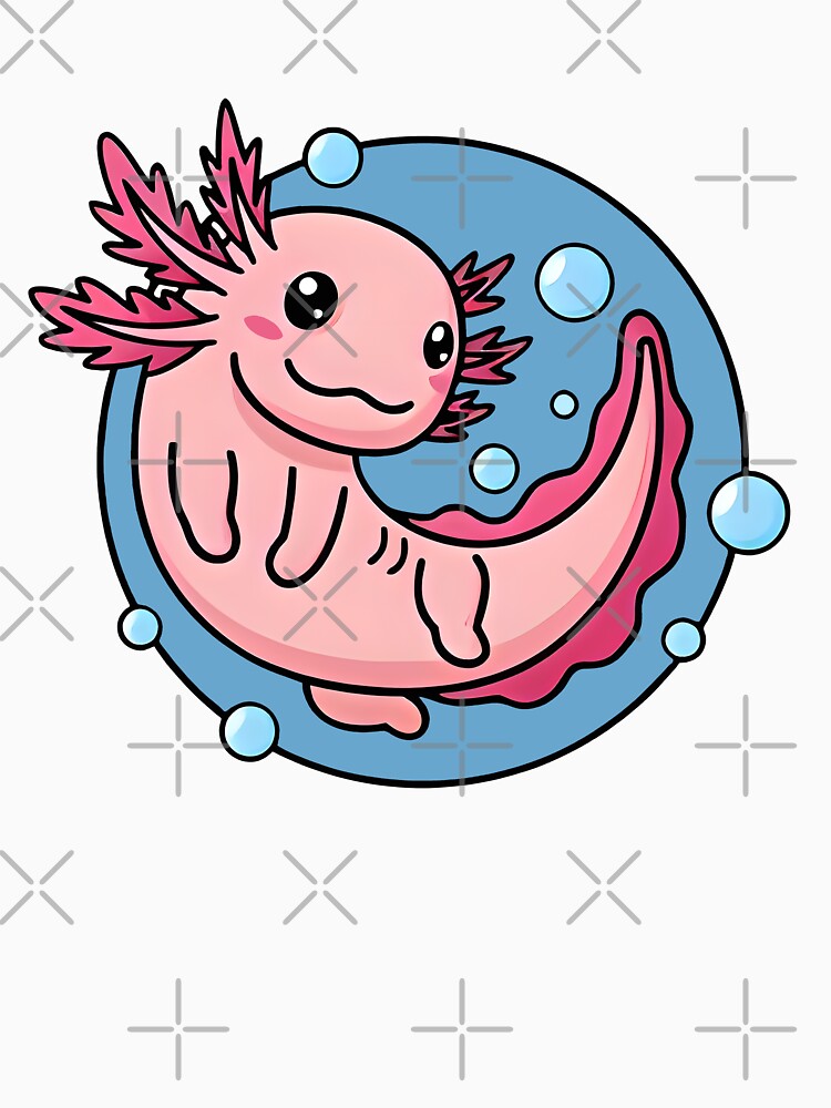 Cute Axolotl by SunMayDown