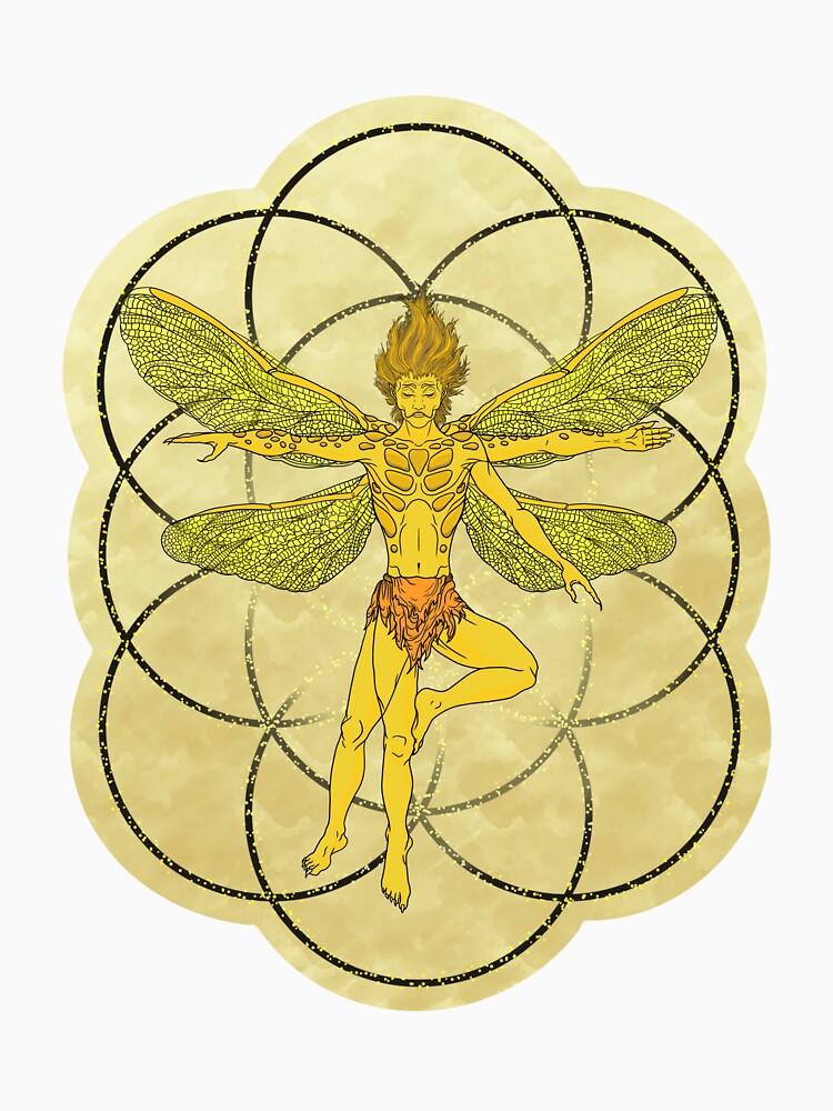 Vitruvian Sprite - Sunshine by joshwarrenart