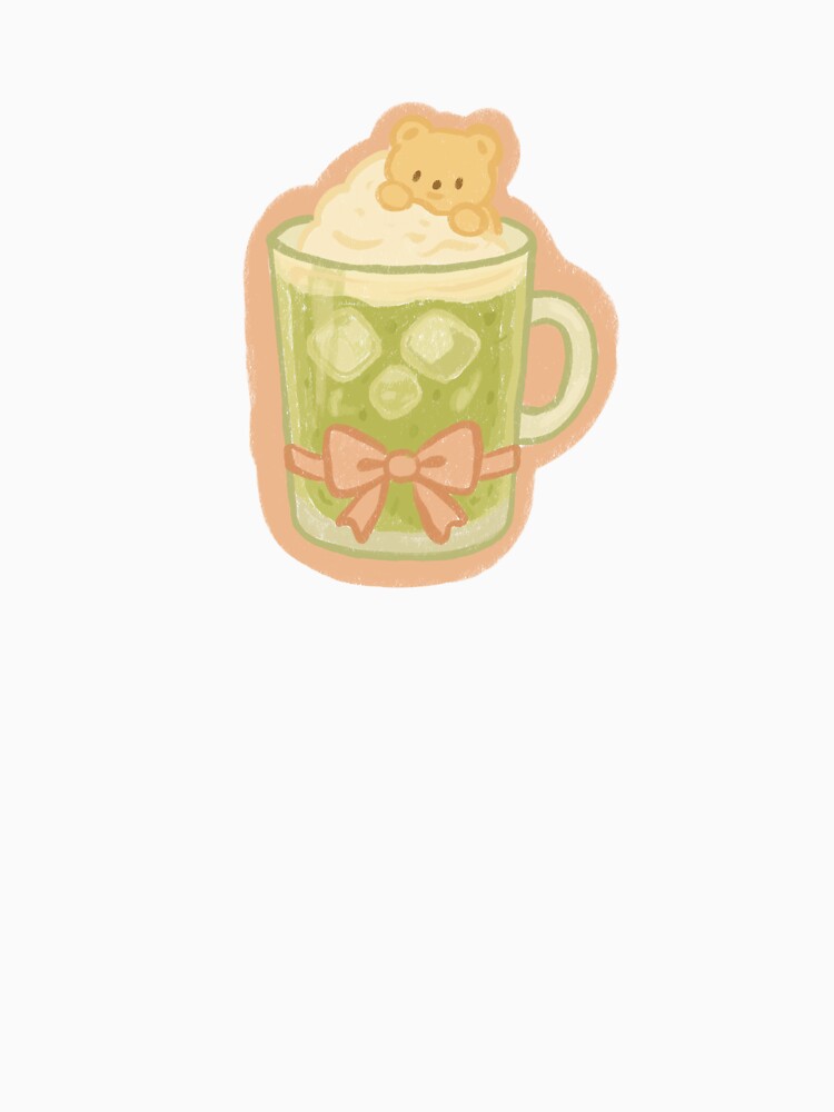 Cute Matcha Bear Float Sticker by Bethisnotrealll