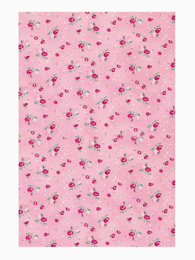 Coquette pink floral pattern by Pixiedrop
