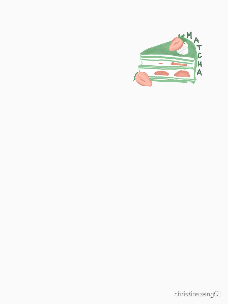 matcha cake by christinezang01