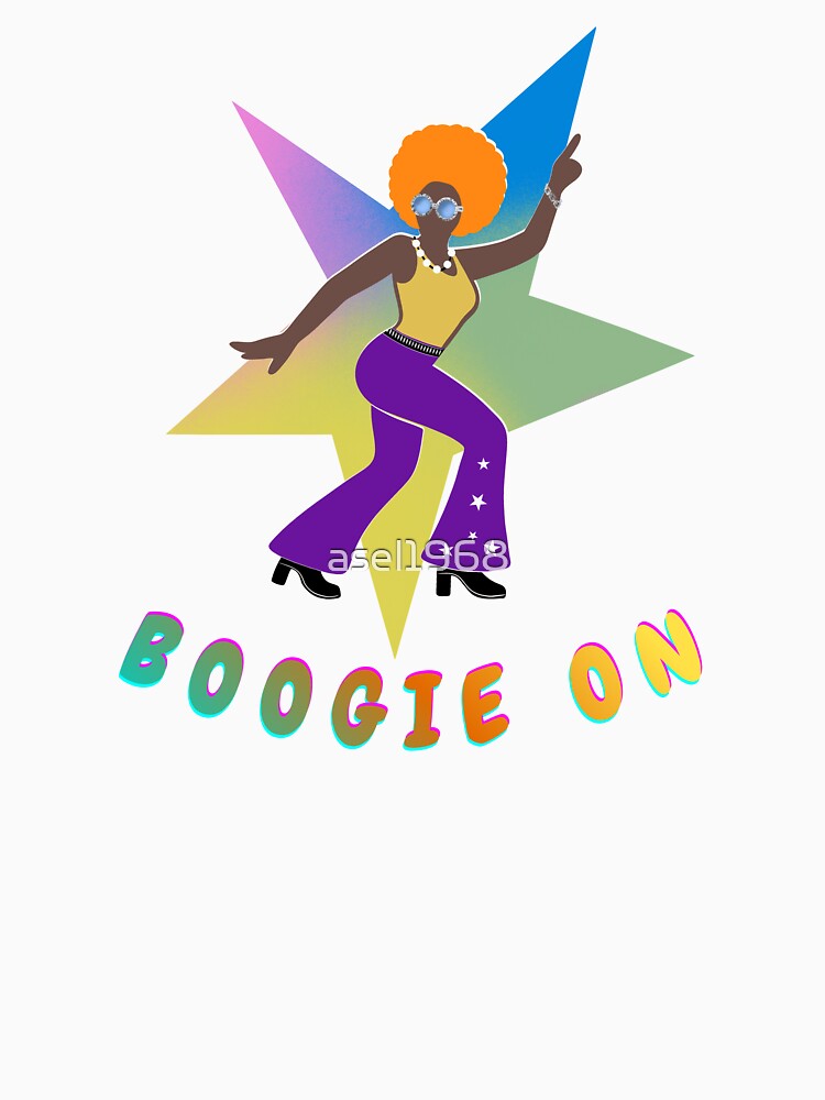 Retro Disco Dancer Star – Joy of Movement by asel1968