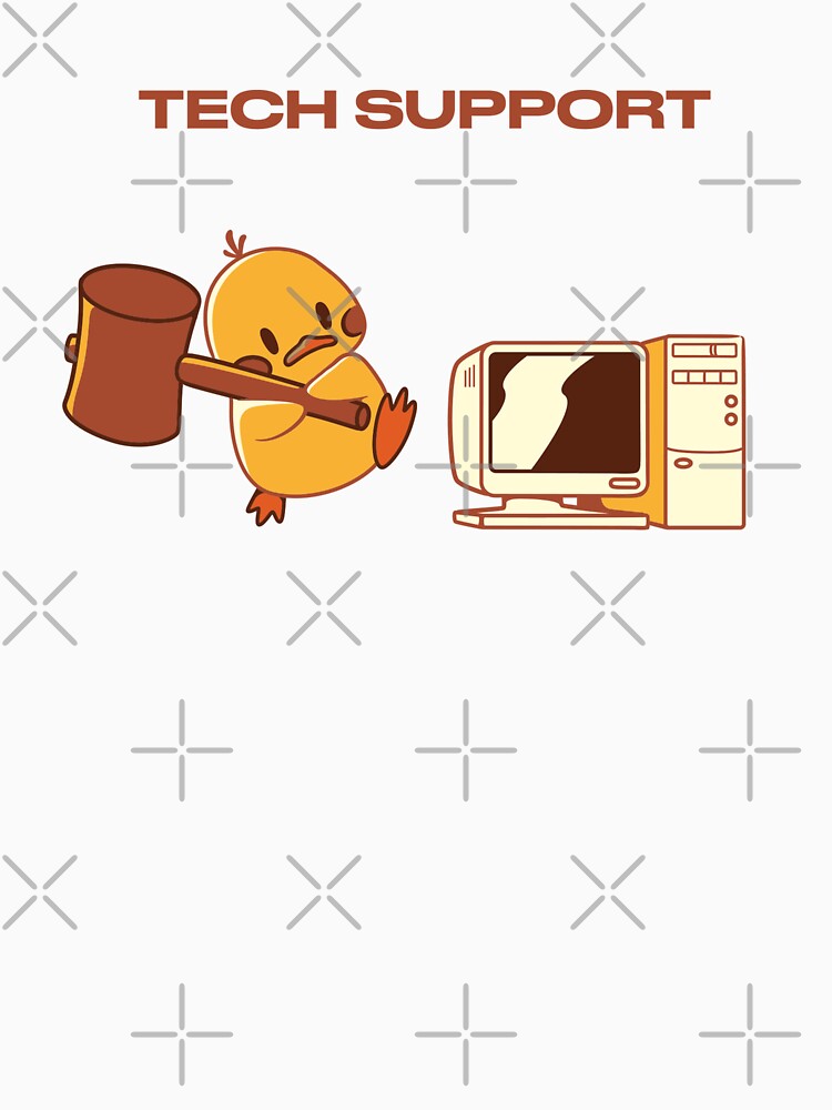 Tech Support Funny Duck Light by Tobe Fonseca by Tobe Fonseca®