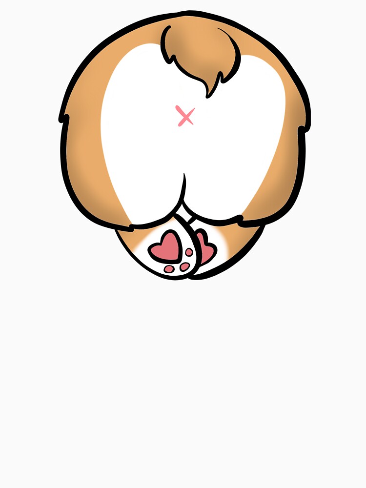 Corgi Butt by LimaLimeDesign