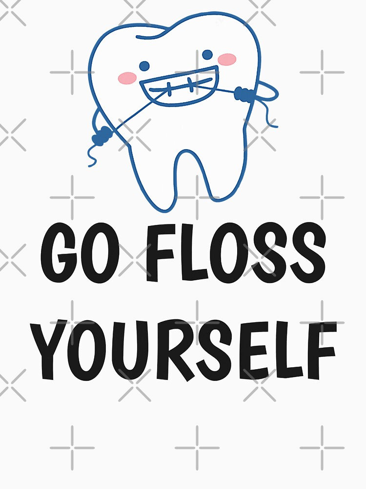 Go Floss Yourself Funny Dental Gifts For Dentist by norwoodcarney