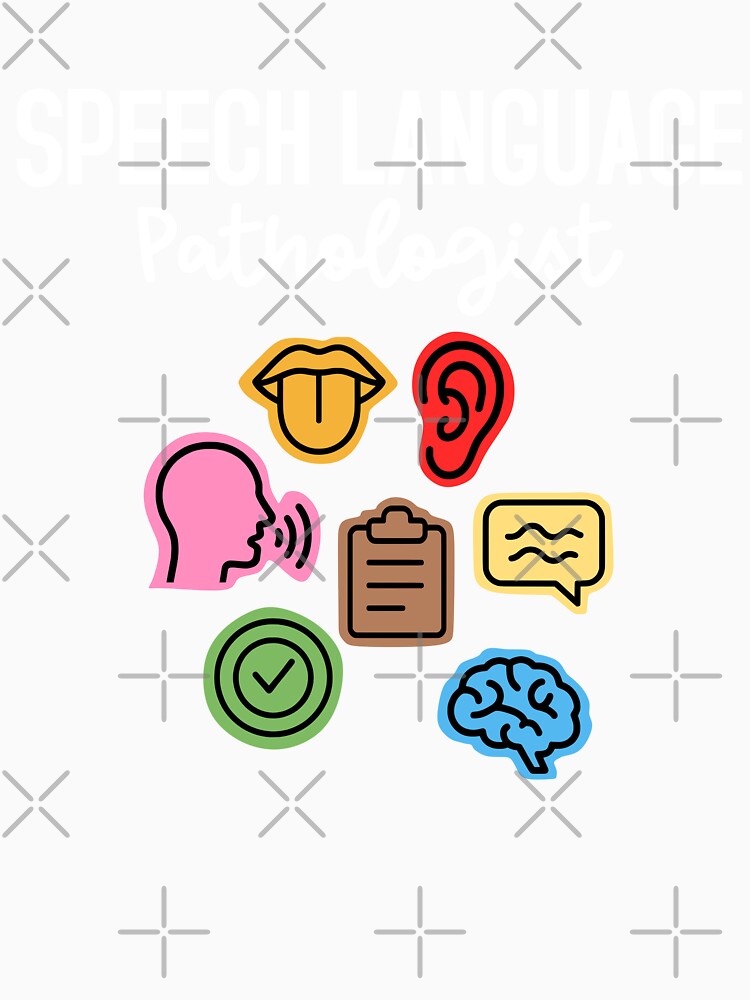 Speech Therapy Speech Language Pathologist Therapist by Colorfulman
