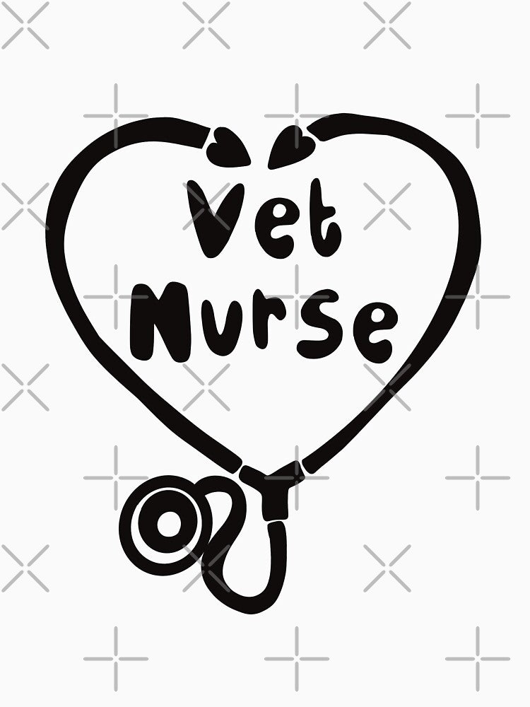 V is for Vet Nurse, | Animal Care & Veterinary Art Design by PrettylittlepastelUk