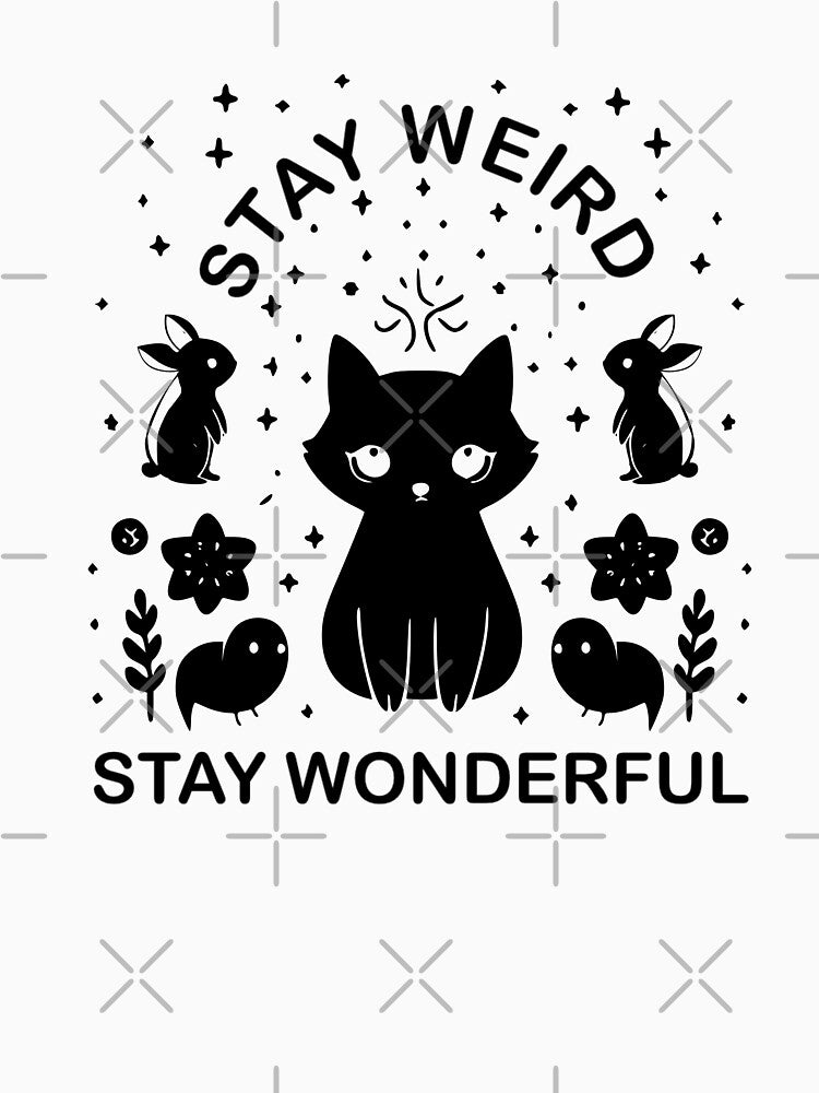 Stay Weird, Stay Wonderful by Animal-Mania
